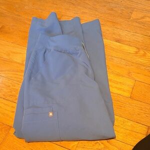 Figs Women's Blue Wide Leg Pants